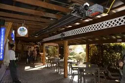 تامین گرمایش فضای باز رستوران