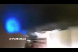 لحظه هولناک زلزله شدید ۷/۲ ریشتری