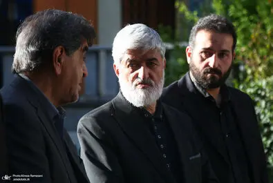 مراسم چهلم همسر شهید مطهری