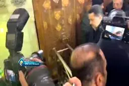  السودانی نخست وزیر عراق بر سر مزار آیت الله شهید رئیسی
