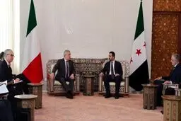 درخواست وزیر خارجه جولانی‌ از وزیر خارجه ایتالیا