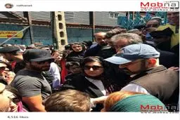 مشکلات باران کوثری برای رای دادن! /عکس