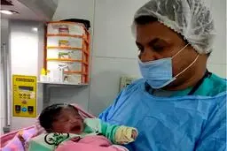 تولد دختری با رنگ موی متفاوت در مصر + عکس