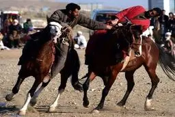 مسابقه بزکشی در افغانستان/ تصاویر