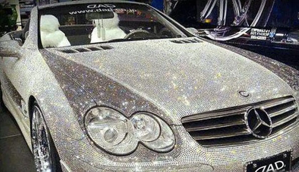 خودروی الماس نشان شاهزاده ولید/عکس