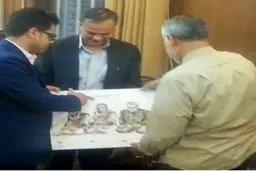 قاسم سلیمانی در نماز ظهر عاشورا/ عکس