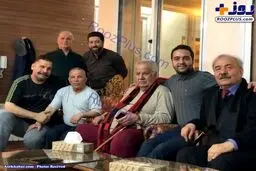 ناصر خان ملک مطیعی بعد از 40 سال به زورخانه رفت/عکس