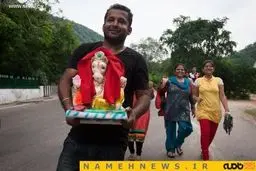 تصاویری از تقدس فیل‌ها در هند