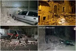 تصاویری از زلزله 6 ریشتری در رم