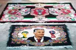 هدیه جالب و دیدنی فدراسیون فوتبال به AFC و کی‌روش/ عکس