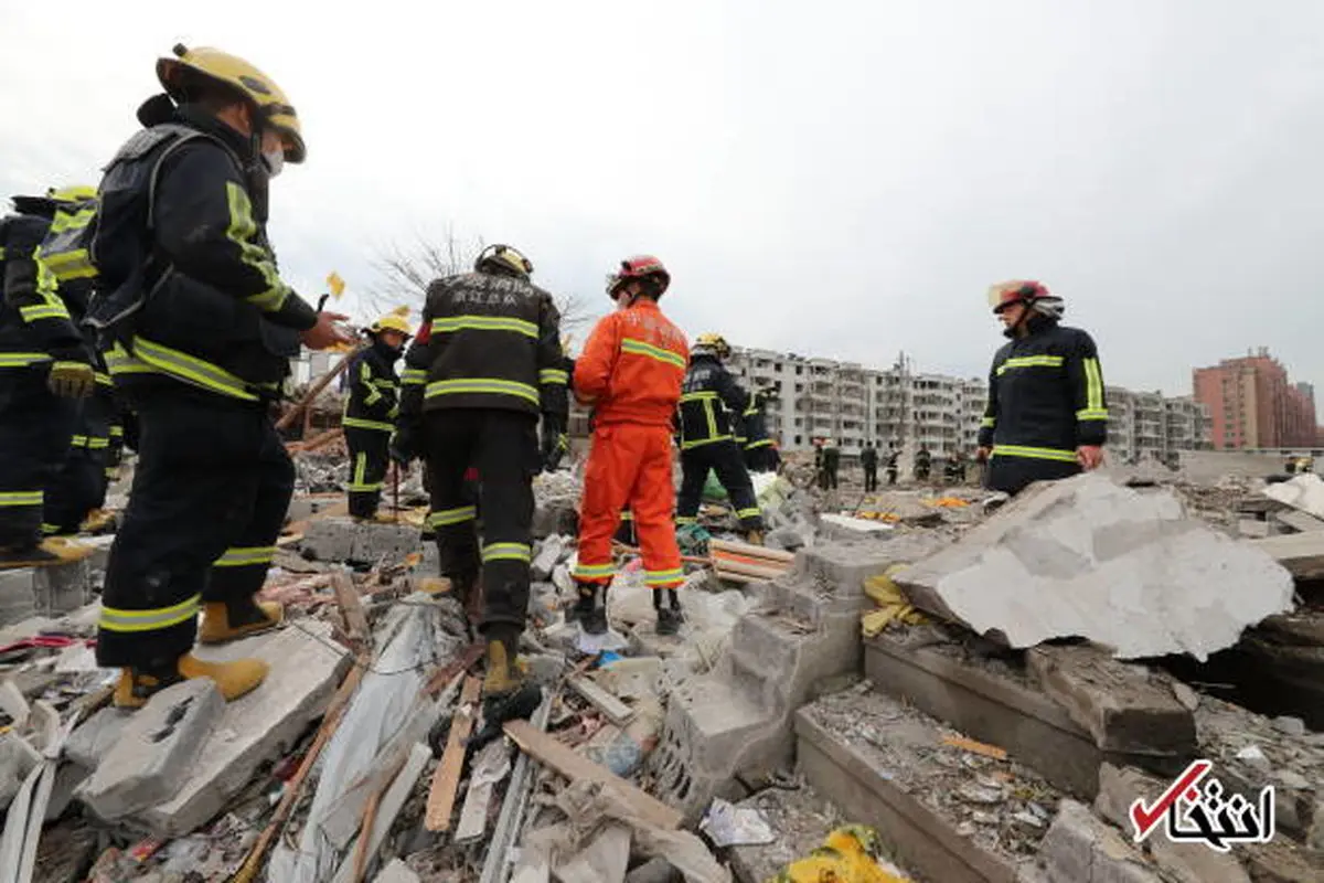 تصاویری از انفجار مرگبار و مهیب در چین