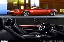 خودروی جدید مزدا با رنگ گیاهی/عکس