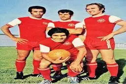 عکسی تاریخی از ۴ ستاره بزرگ سال‌های دور پرسپولیس