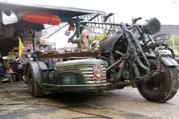 بزرگترین موتورسیکلت جهان/ عکس