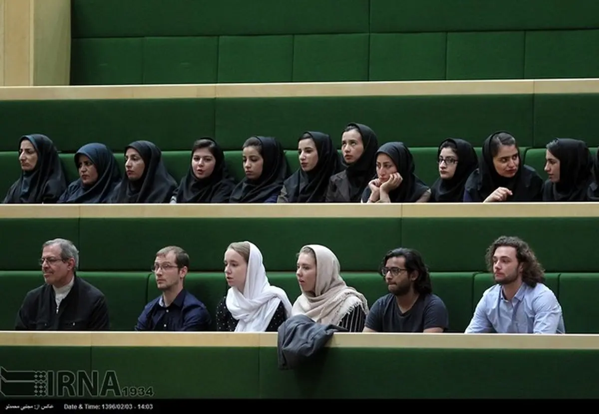 مهمانان خارجی امروز صحن علنی مجلس/عکس