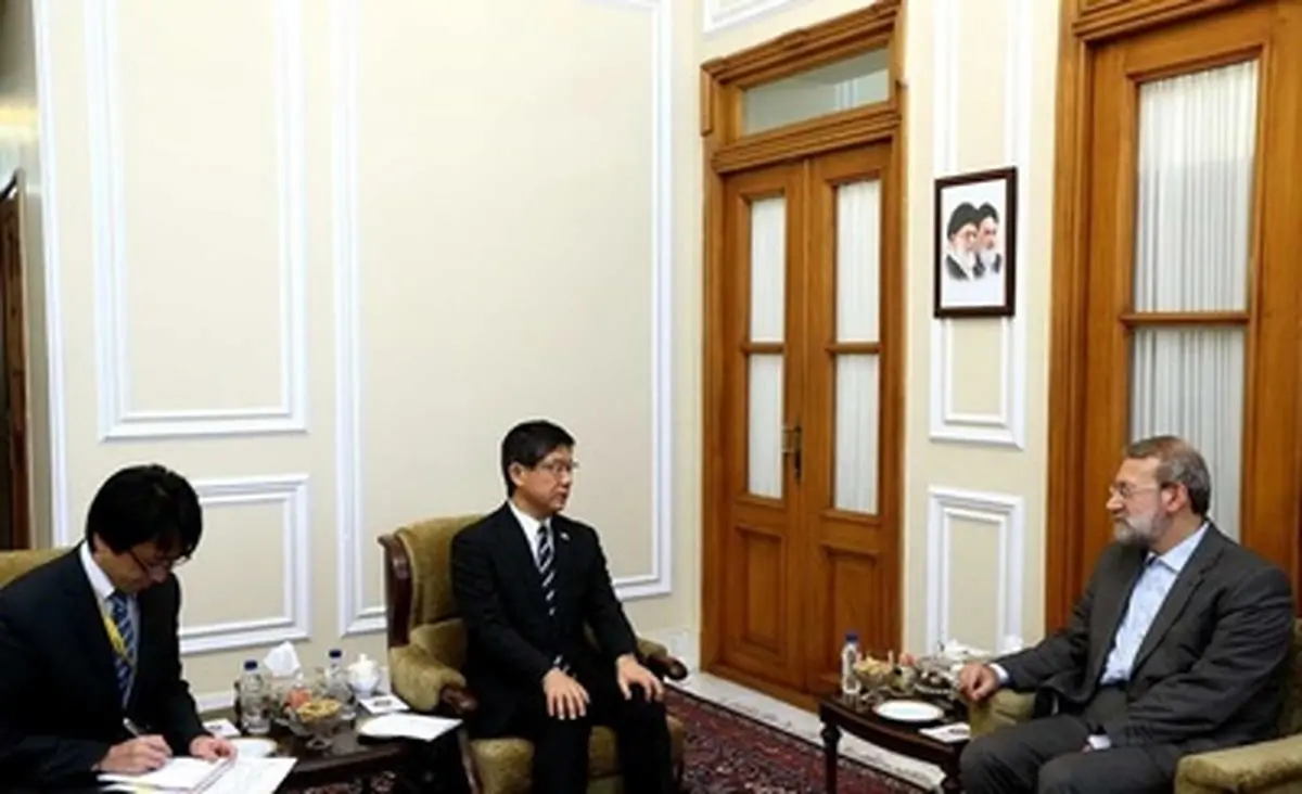 حواشی دیدار سفرای هلند و ژاپن با لاریجانی/تصاویر