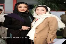 نگار جواهریان و شقايق فراهانی در کاخ جشنواره بین‌المللی فیلم فجر/عکس