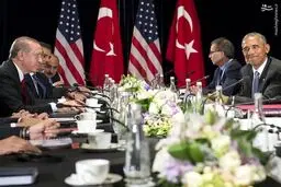 نگاه جالب اوباما به اردوغان در اولین دیدار بعد از کودتا/عکس