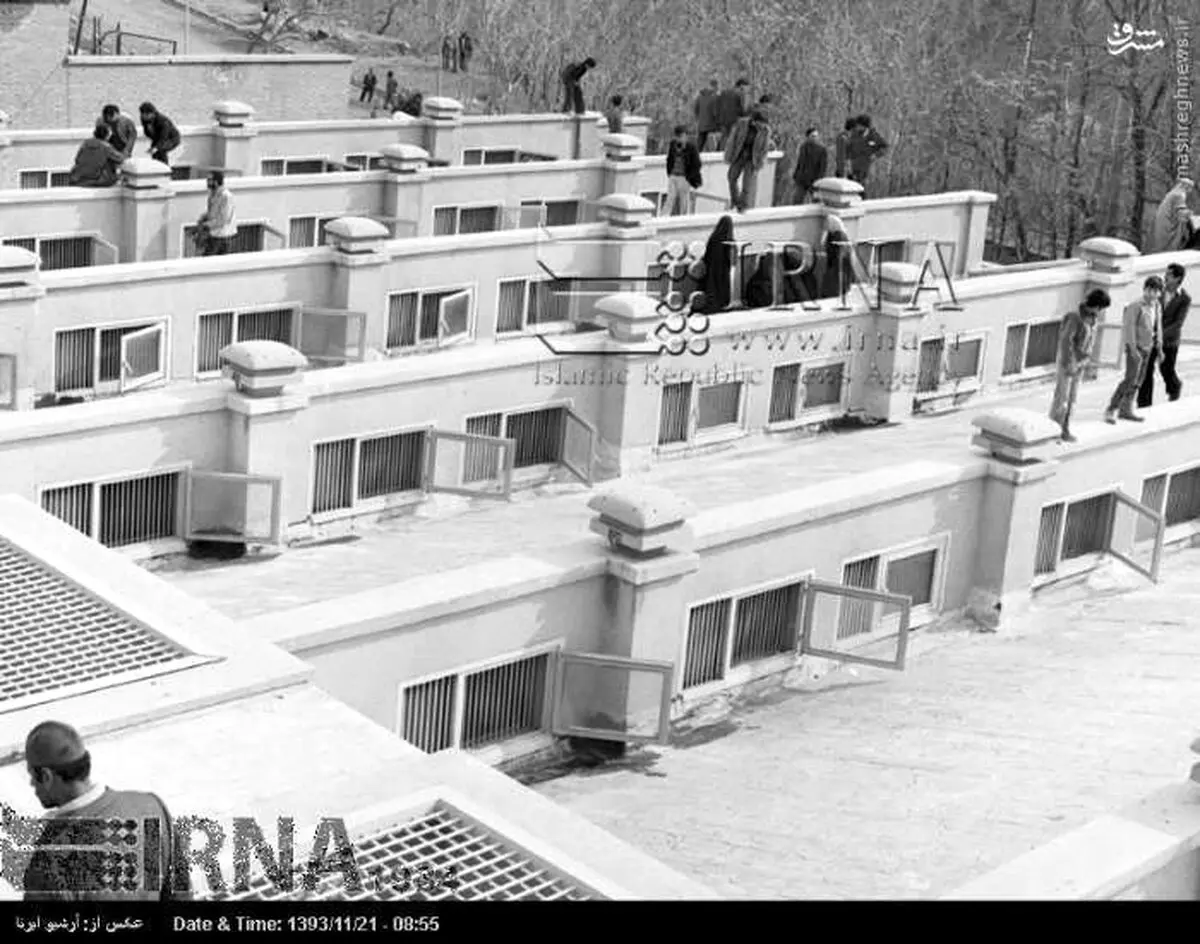 تصرف زندان اوین/ عکس