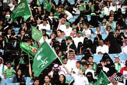 ورود زنان عربستانی به استادیوم ورزشی برای نخستین بار/تصاویر