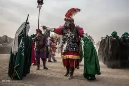 فریم به فریم با مردی که او را «شمر» می‌نامند/تصاویر