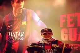 بازیگر زن سینمای ایران در نیوکمپ+عکس