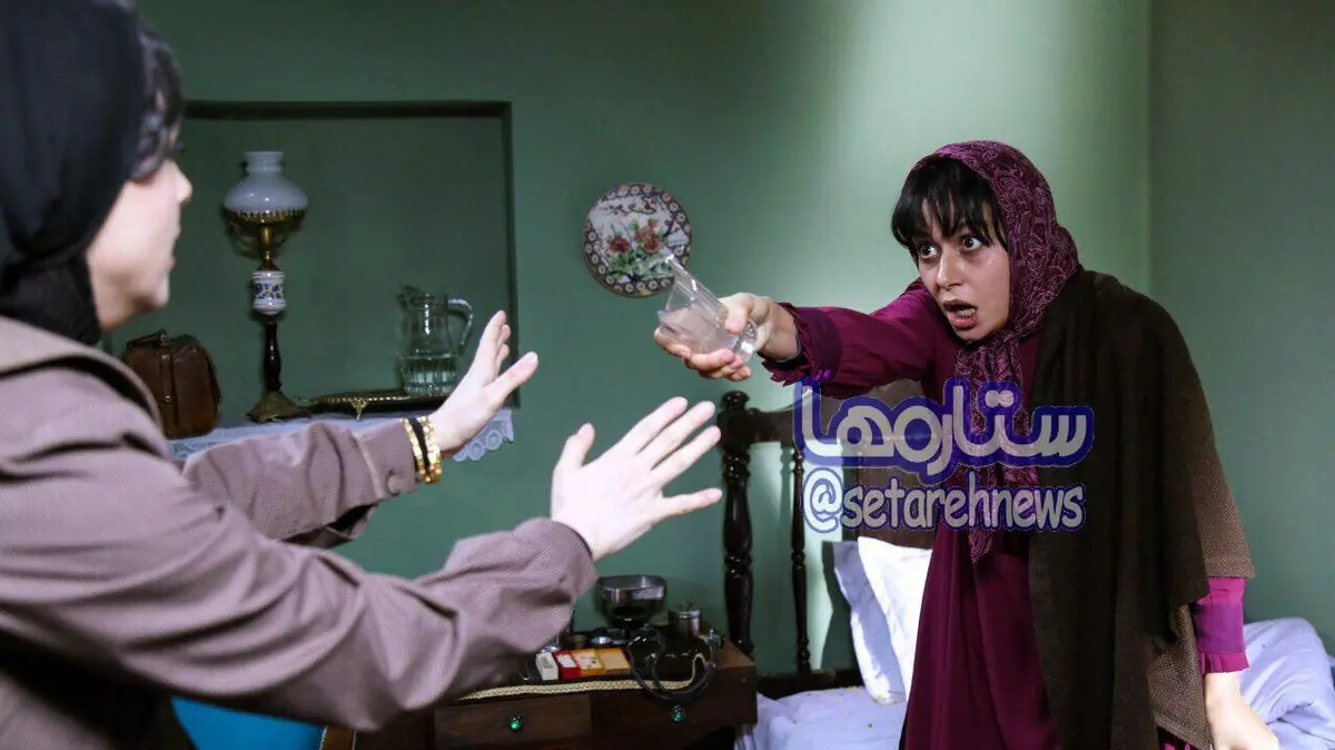 پريناز ايزديار و ترانه عليدوستى در نمايى از سریال شهرزاد /عکس