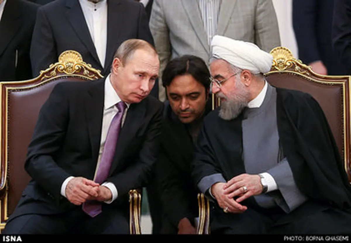 نشست خبری روسای جمهور ایران و روسیه/تصاویر