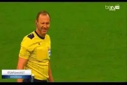 چشمک جنجالی در بازی بایرن و یووه/عکس