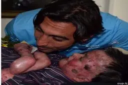 تصویری حیرت انگیز از مهدی رحمتی در آستانه دربی