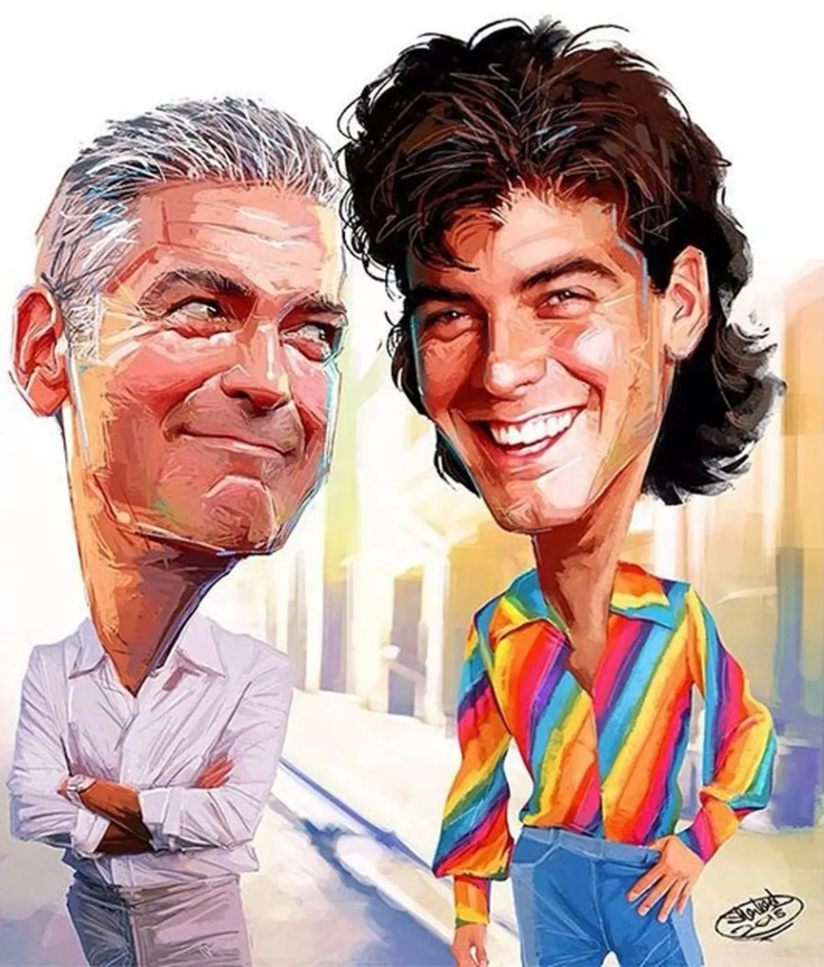 جورج کلونی چی بود، چی شد؟/ عکس