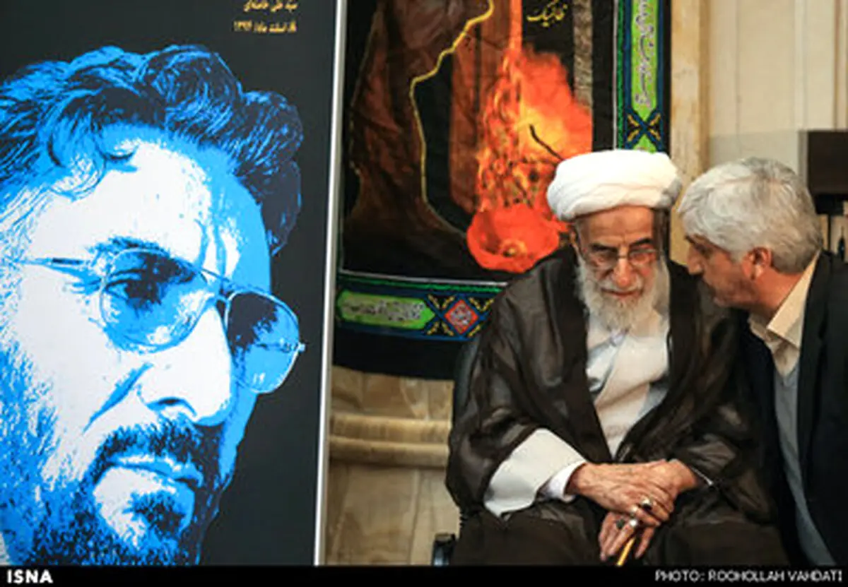 حواشی ختم سلحشور با حضور جنتی، وزیر ارشاد، سردار نقدی و هنرمندان/ عکس