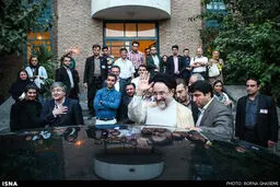سید محمد خاتمی از خانه هنرمندان بازدید کرد/ تصاویر