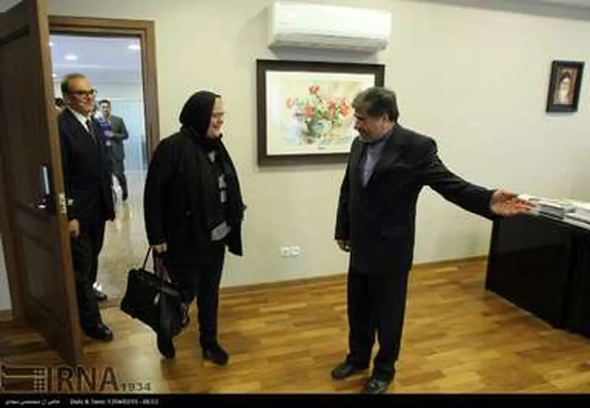 دیدار معاون سازمان جهانی مالکیت فکر با علی جنتی/تصاویر