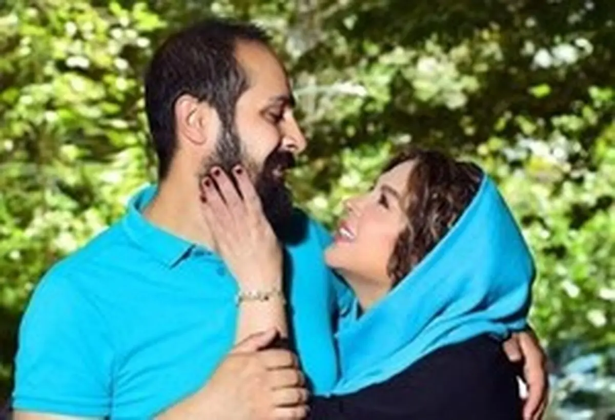 عکس لورفته شهره سلطانی و همسرش