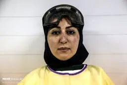 عکسی از خانم دکتر قهرمان در اهواز که در جهان دیده شد