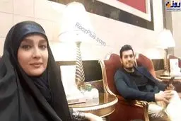 سالگرد ازدواج مژده خنجری مجری جوان تلویزیون + عکس