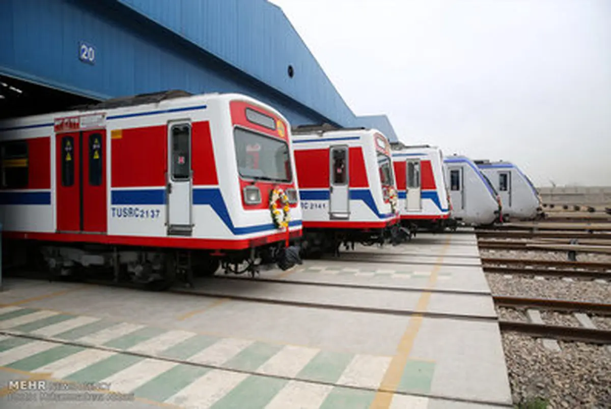 بهره‌برداری از 57 دستگاه واگن جدید مترو با حضور قالیباف/ تصاویر