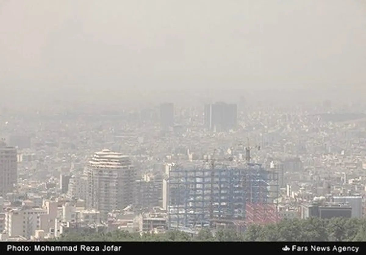 تصاویر/ هوای آلوده امروز تهران