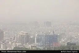 تصاویر/ هوای آلوده امروز تهران