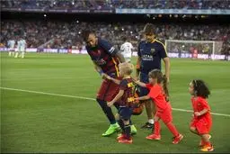 گزارش تصویری از پیروزی بارسا در شبی که یک مدافع جور MSN را کشید