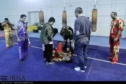 تمرین تیم ملی ووشو آقایان و بانوان/تصاویر