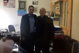 عکس/وکیل بقایی در دفتر قاضی پور!