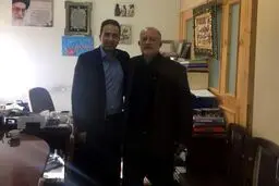 عکس/وکیل بقایی در دفتر قاضی پور!
