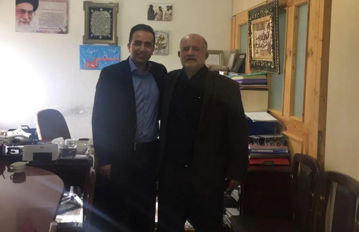 عکس/وکیل بقایی در دفتر قاضی پور!