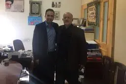 عکس/وکیل بقایی در دفتر قاضی پور!