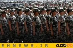 نیروهای تازه وارد ارتش چین / عکس