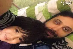 سلفی جدید محسن چاوشی و پسرش/ عکس