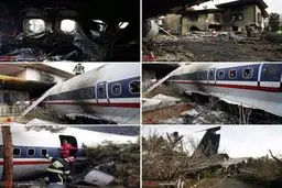 تصاویری از هواپیمای سانحه دیده ارتش در حوالی کرج/ تصاویر