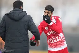 حواشی دیدار تیم‌های فوتبال پرسپولیس و راه آهن/تصاویر